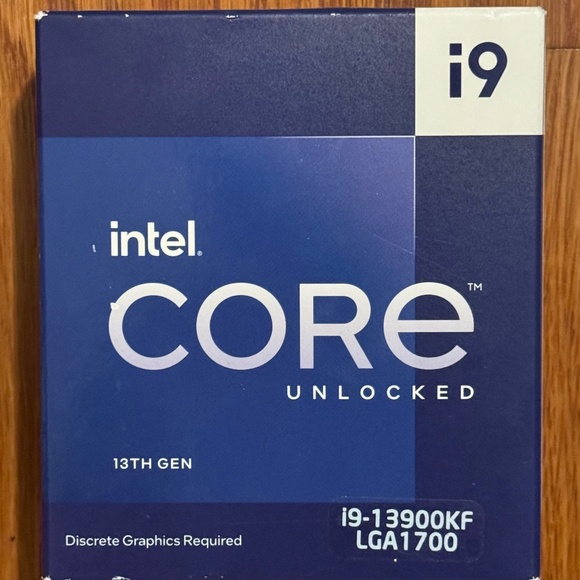 BRAND NEW: Intel Core Unlocked 13th Gen i9-13900KF LGA1700 - Picture 1 of 5